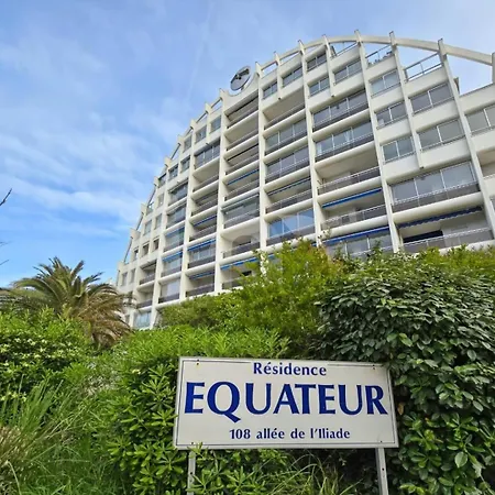 T2 100m Vue Degagee Parking Prive 4per Apartman La Grande-Motte