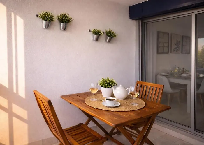 شقة Azura Loft - 4 Pers, Parking Prive, 100m *